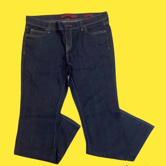 Banana Republic Denim - Banana Republic Dark Wash Straight Leg Jeans